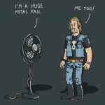 metal fan