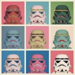 Warhol meets stormtrooper