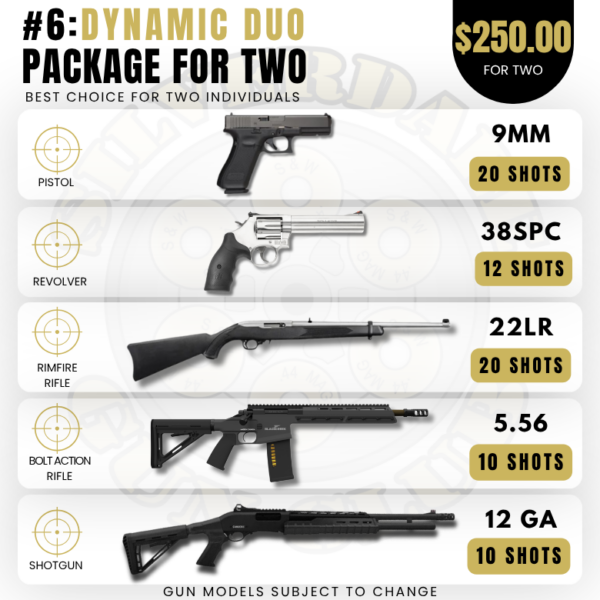 Gun package for two